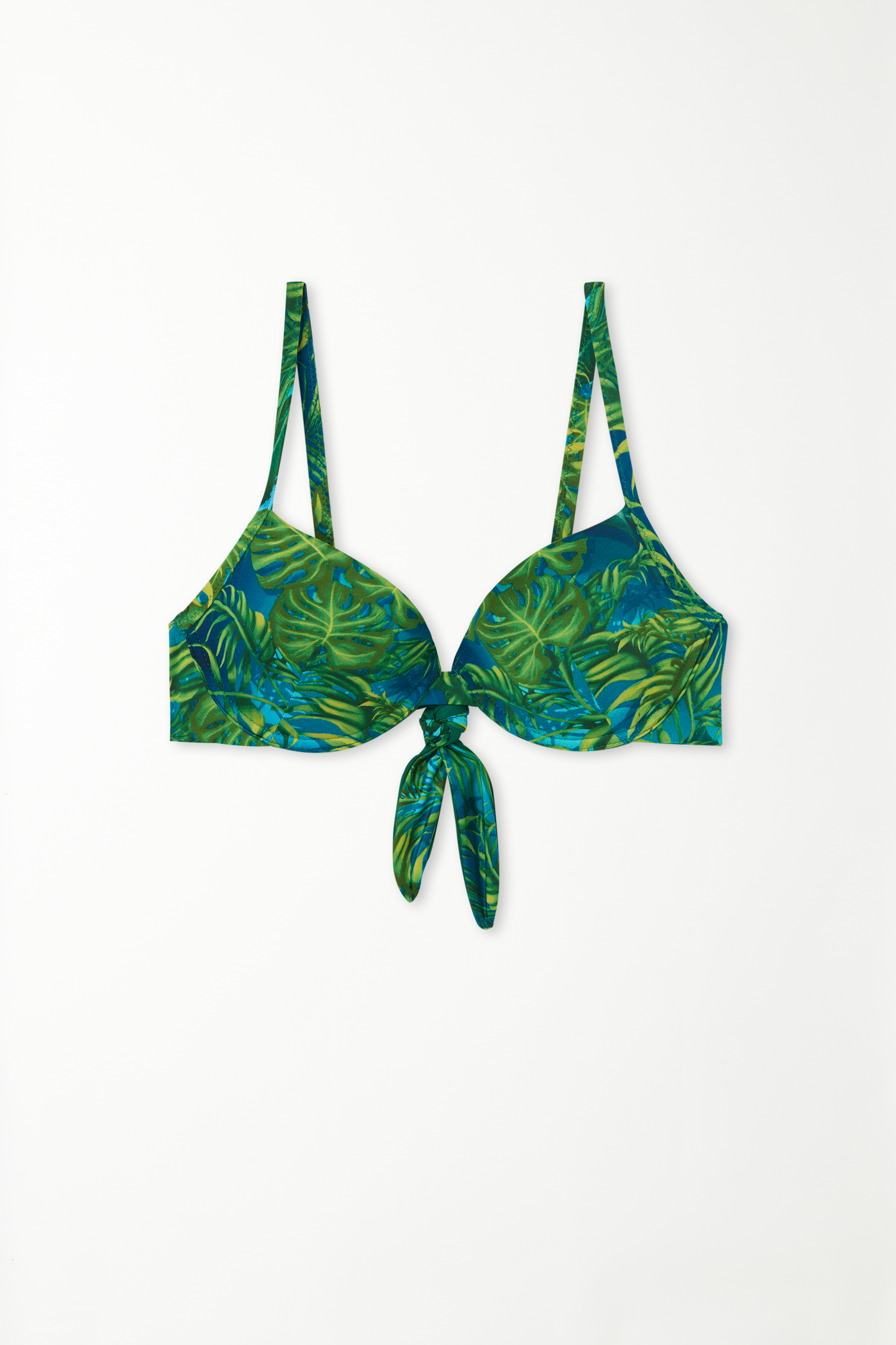 Emerald Jungle Push-Up Bikini Top