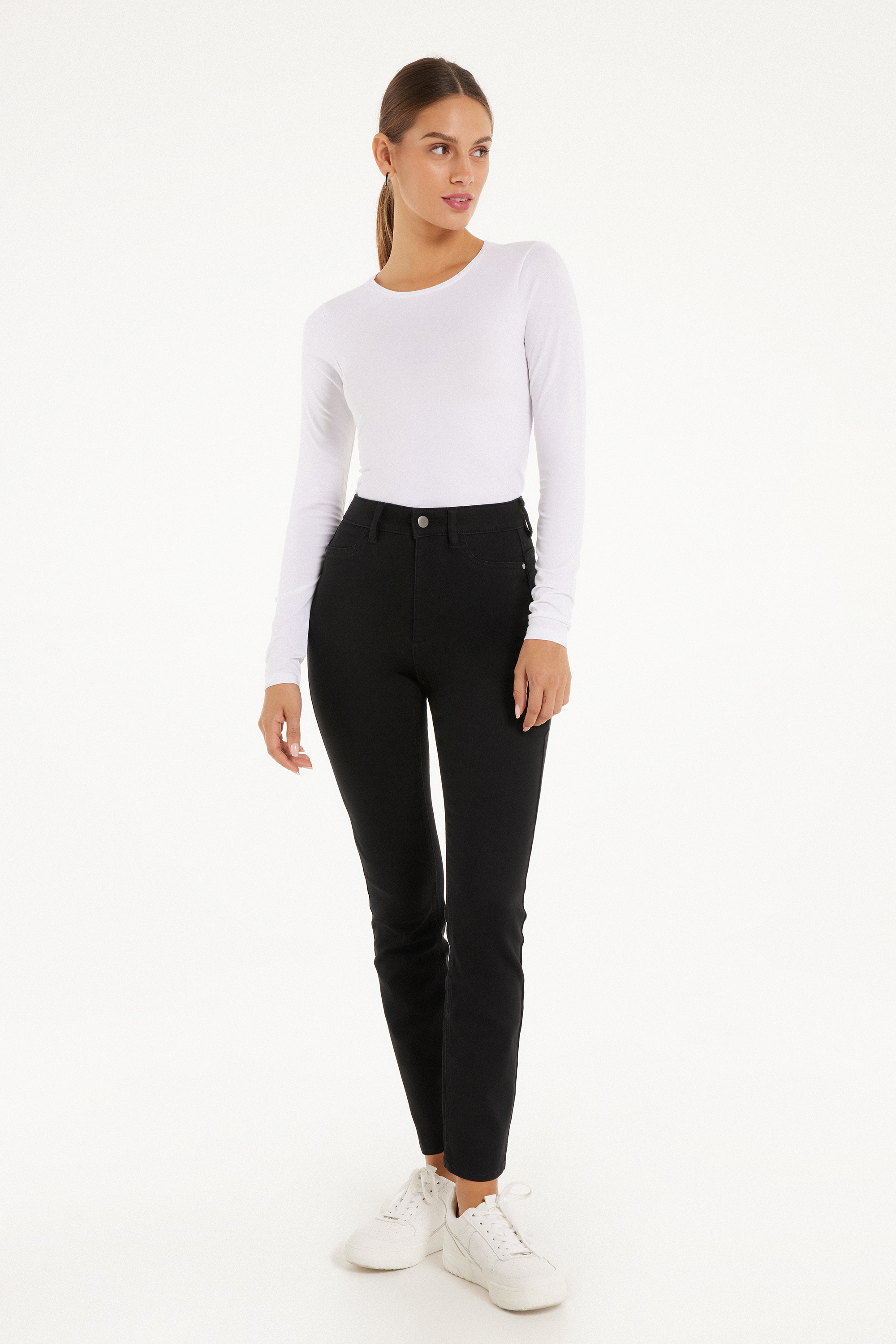 Jegging Taille Haute Effet Push-Up