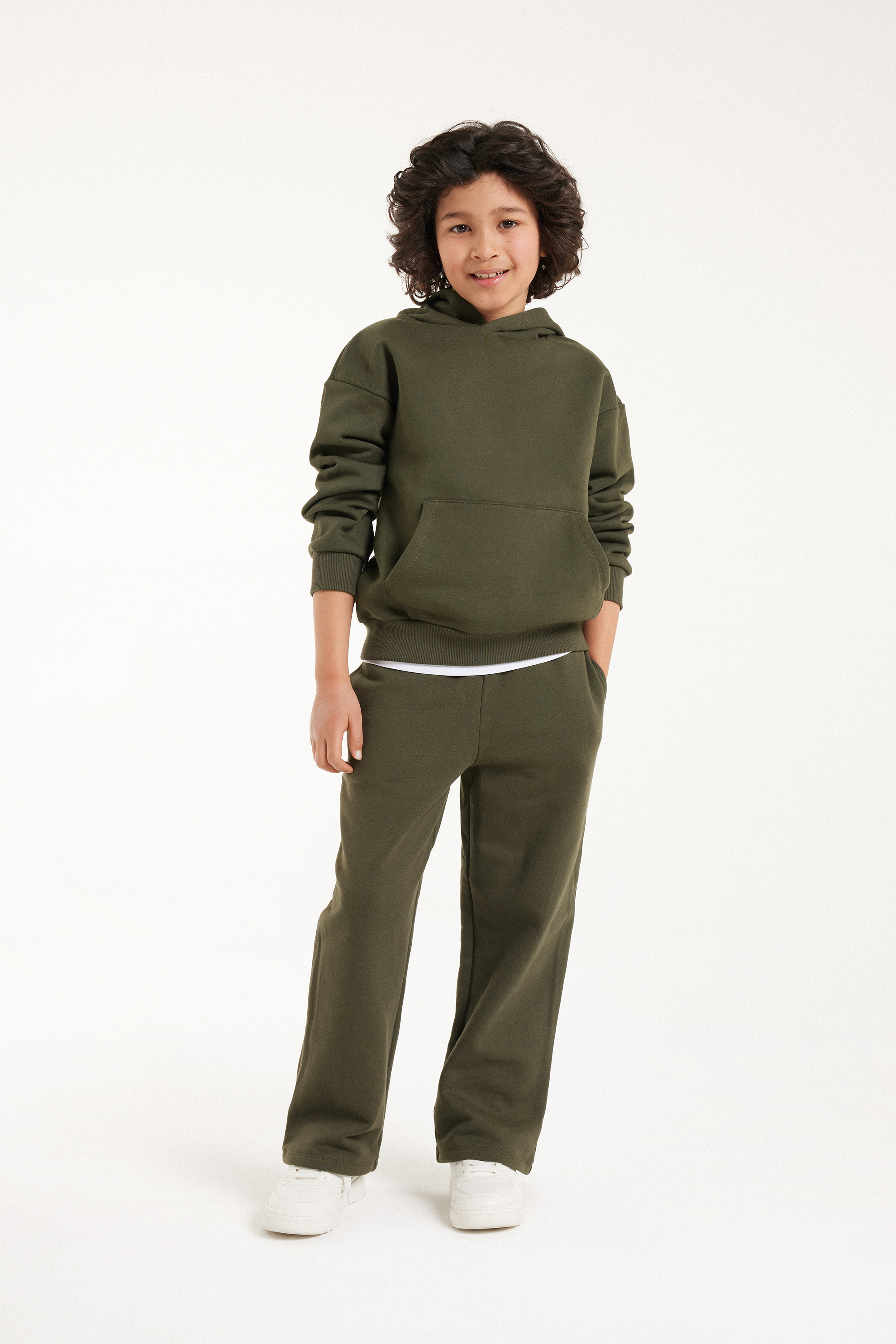 Boys’ Thick Fleece Trousers