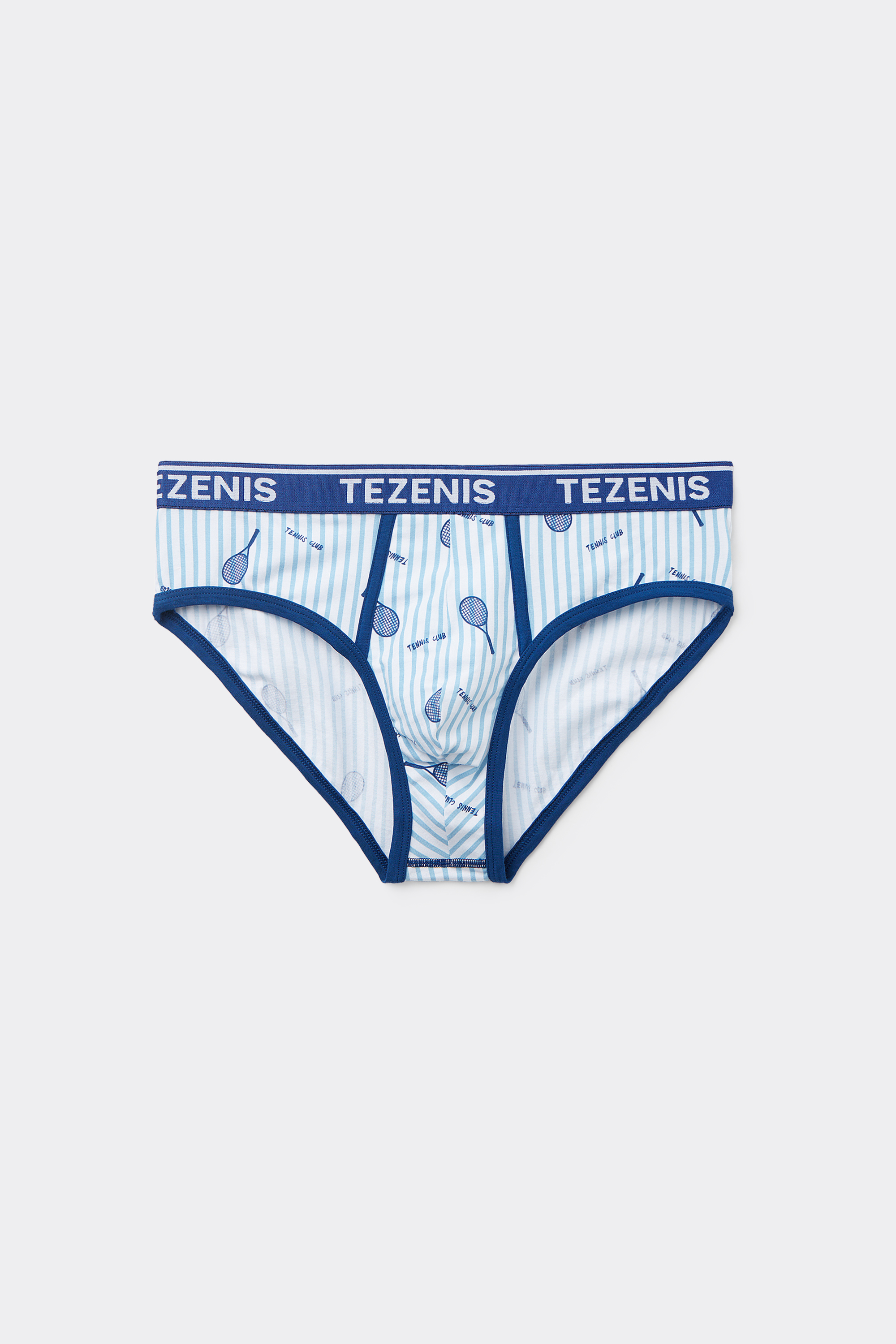 Printed Cotton Panties with Logo