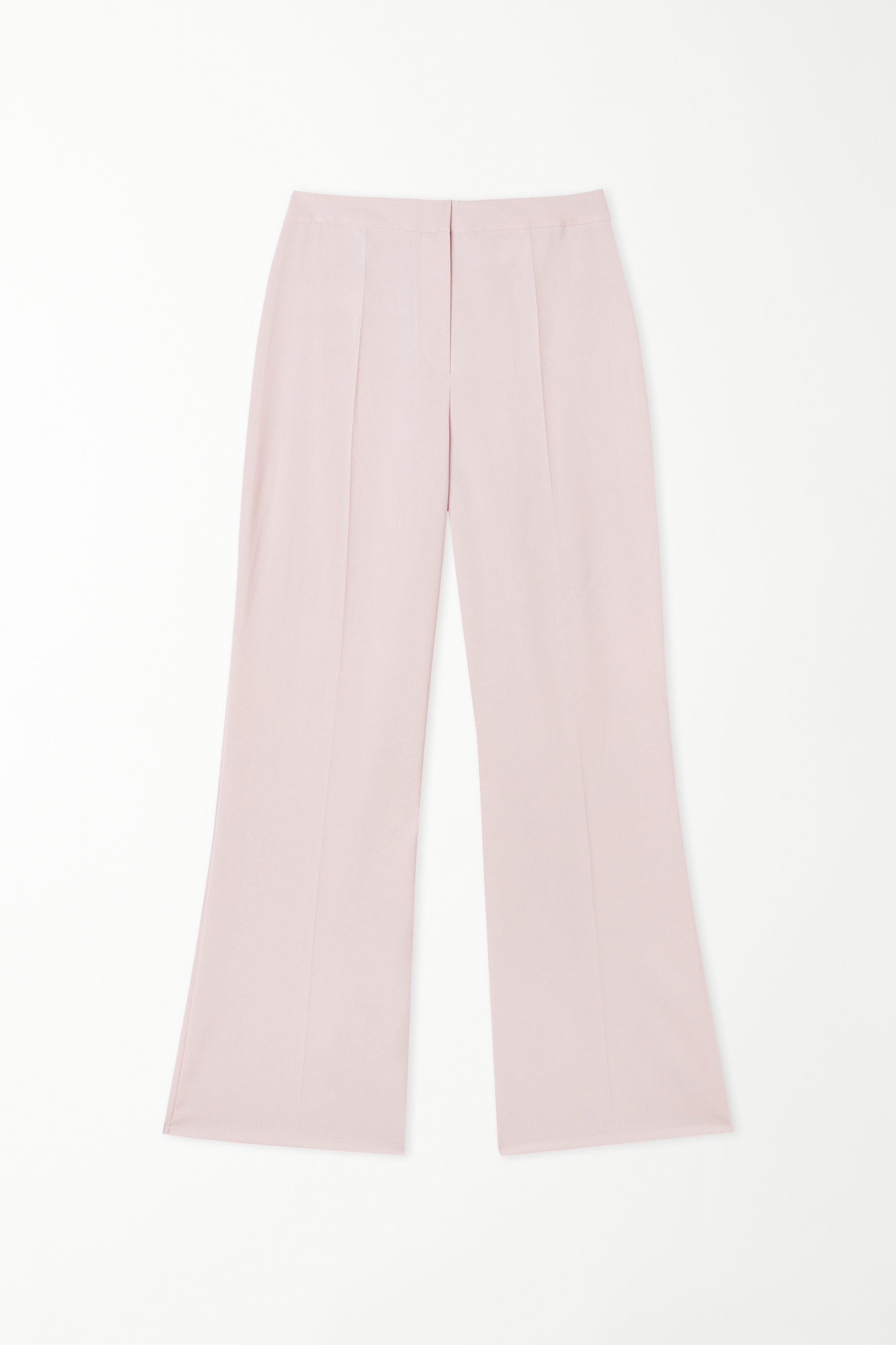 Flared Canvas Pants