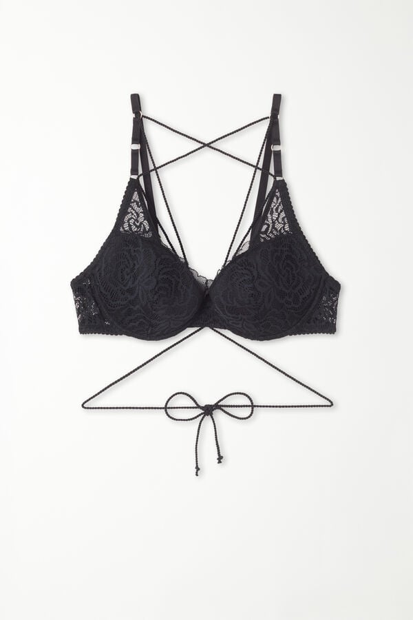 Wien After Midnight Lace Padded Push-Up Bra  