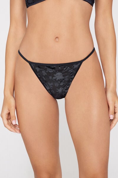 Tanga s &Uacute;zk&yacute;mi Boky Romantic Velvet