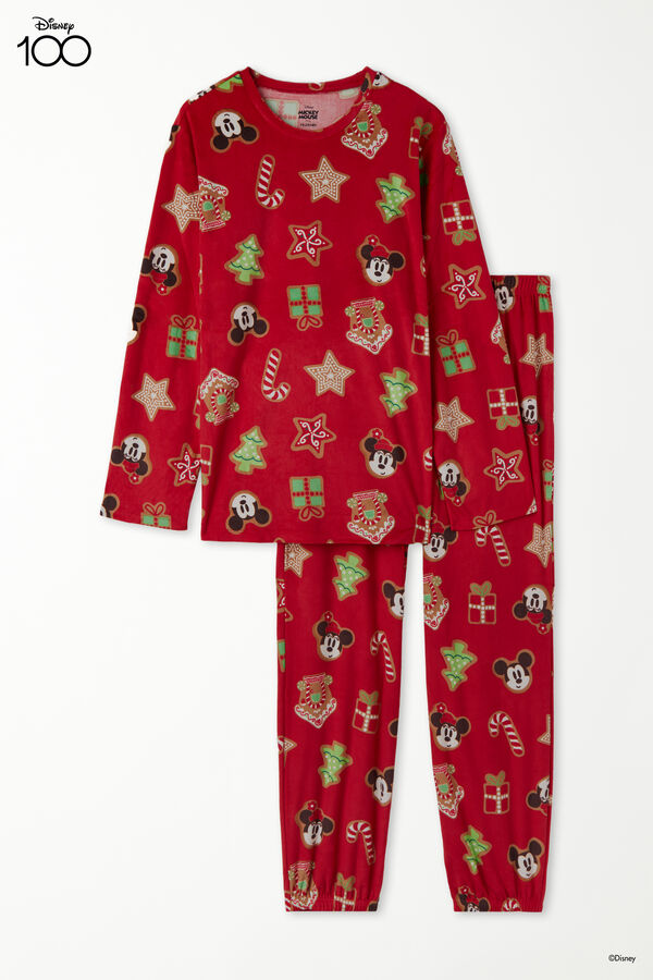 Dlouhé Pánské Pyžamo z Mikroflísu Potisk Disney  