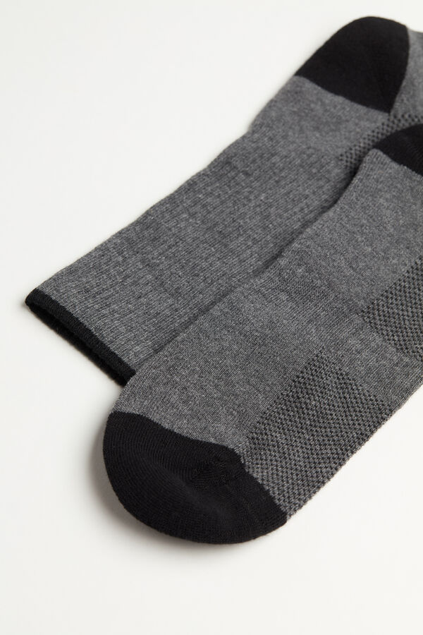 Patterned Cotton Sports Socks  