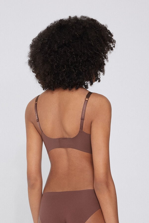 Natural Lifting Laser Cut Triangle Bra  