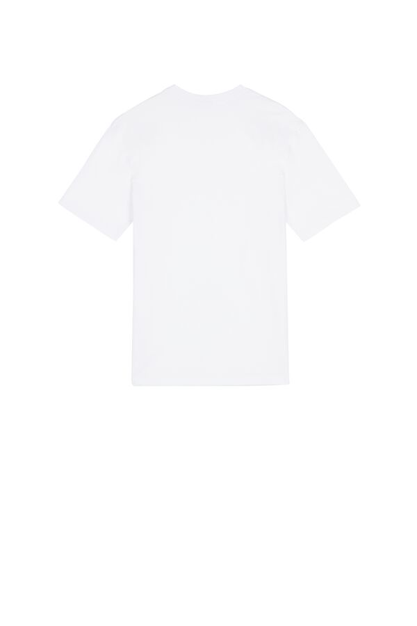 Luźny T-shirt Basic z Bawełny  