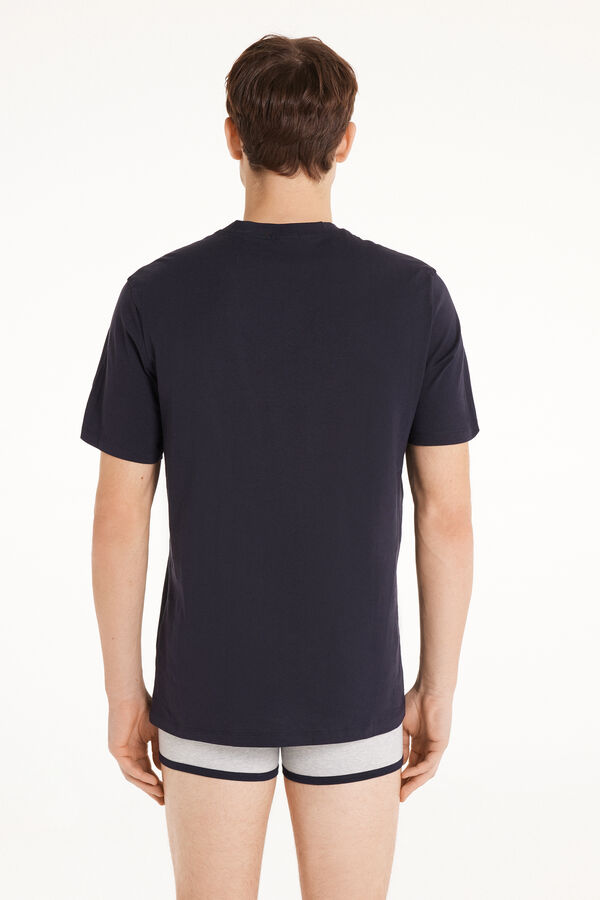 T-shirt Basic Ampia in Cotone  