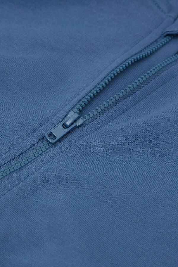 Children&rsquo;s Unisex Cotton Hooded Sweatshirt with Zip  