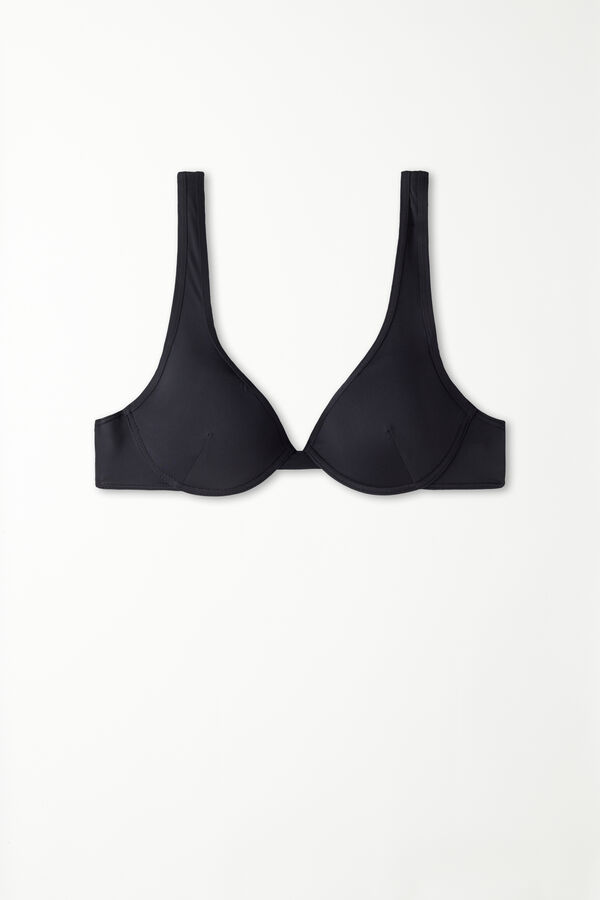 Recycled Microfibre Push-Up Bikini Top  