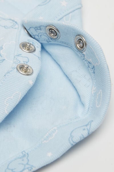 Body pre B&aacute;b&auml;tko s Dlh&yacute;m Ruk&aacute;vom zo 100 % Potlačenej Bavlny