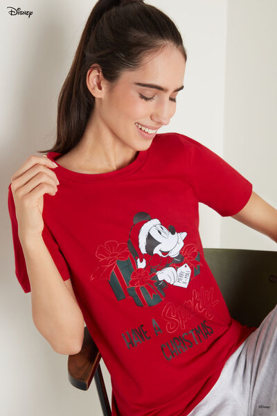 T-Shirt aus Baumwolle Mickey Maus