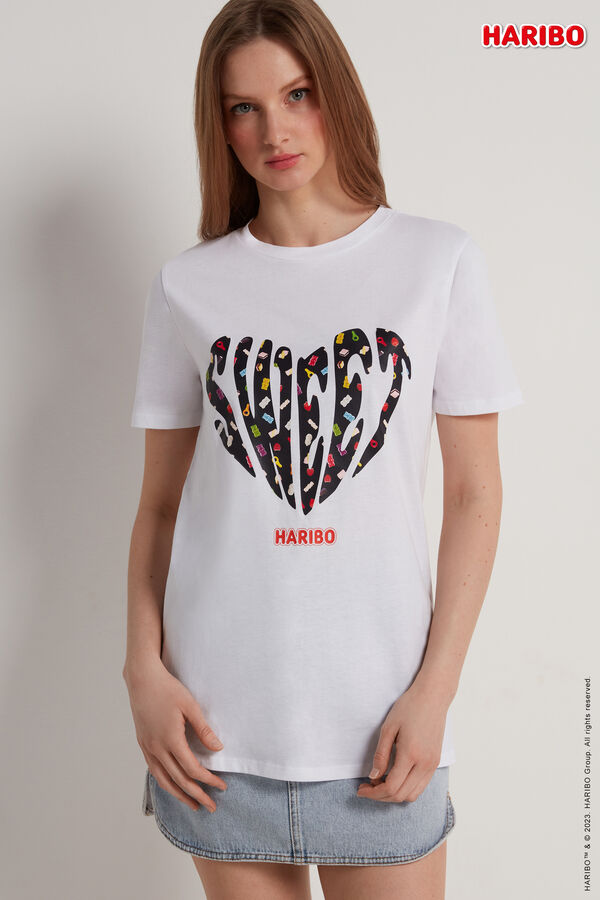 T-shirt z Napisem Haribo  