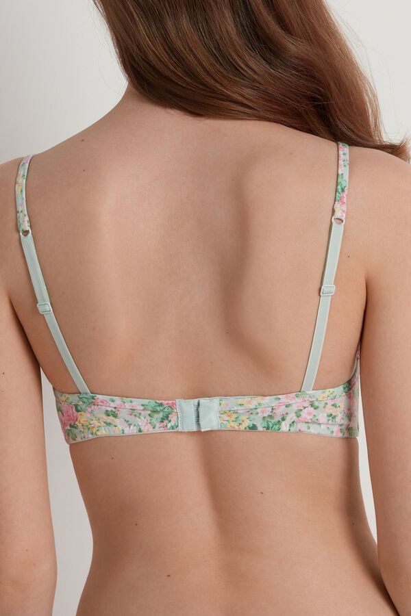 London Printed Cotton Brassiere  