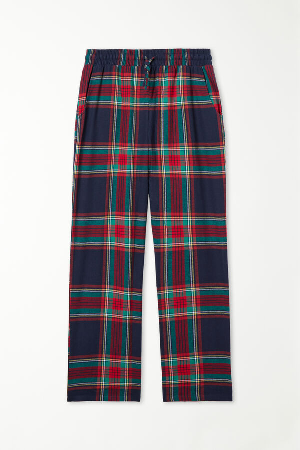 Hanro GRAND CENTRAL - Pantalón De Pijama - Moonlight/rosa