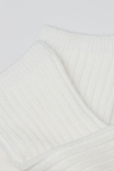 Girls&rsquo; Short Thick Ribbed Socks