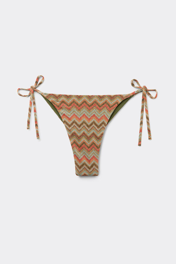 Luxury Chevron Megk&ouml;tős Brazil Bikini Als&oacute;  