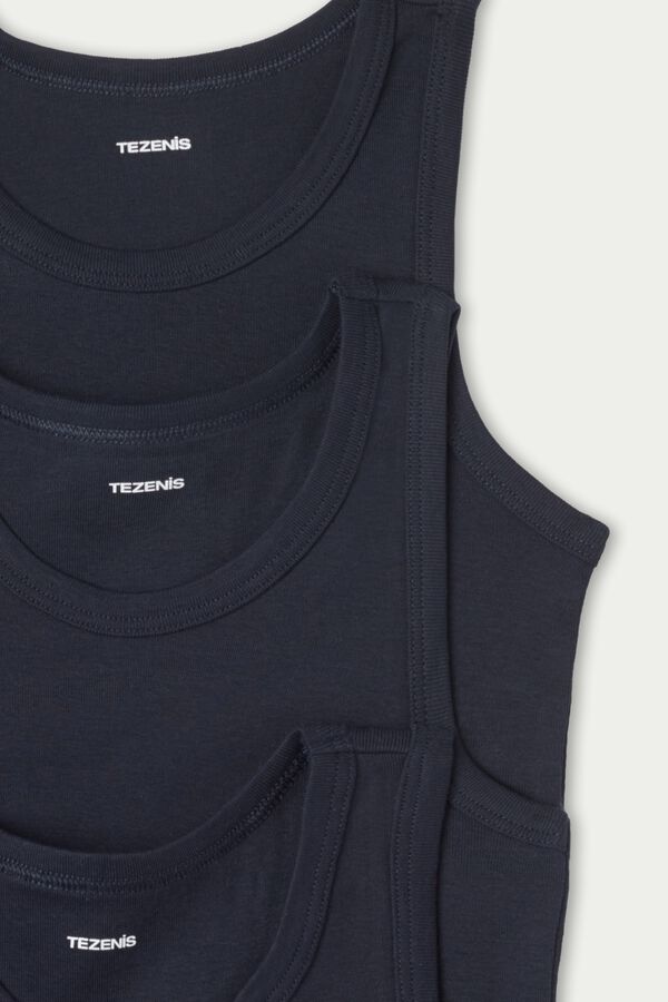 3 X Ribbed Camisole Multipack  
