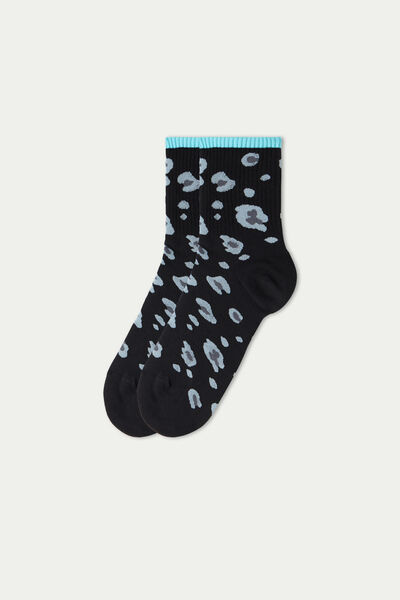 Sportovní Bavlněné Ponožky se Vzorem