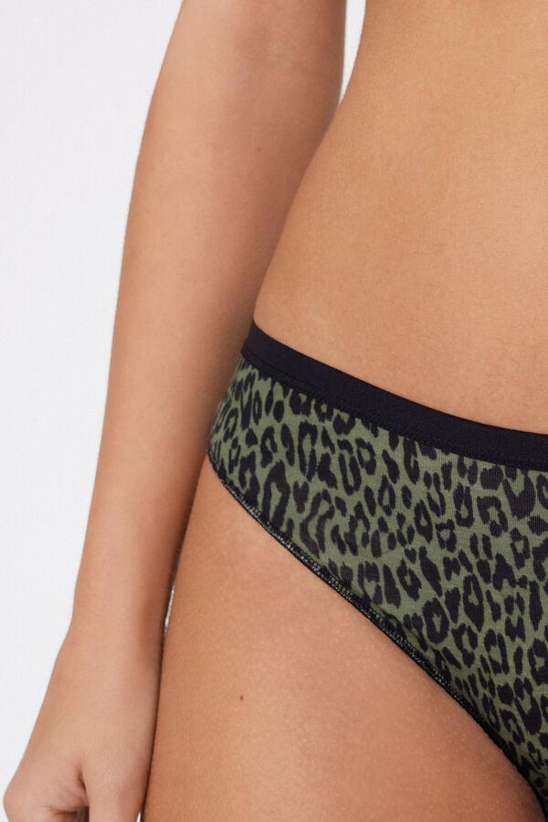 Printed Cotton Briefs  