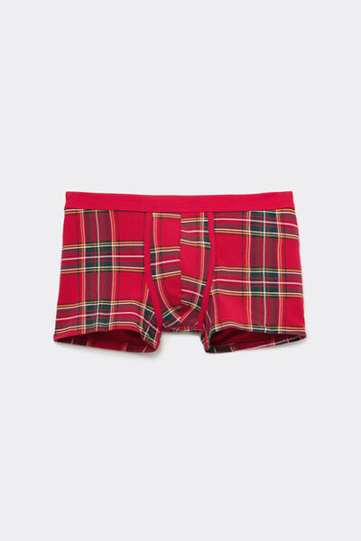 Boxer Coton Stretch Imprim&eacute; No&euml;l
