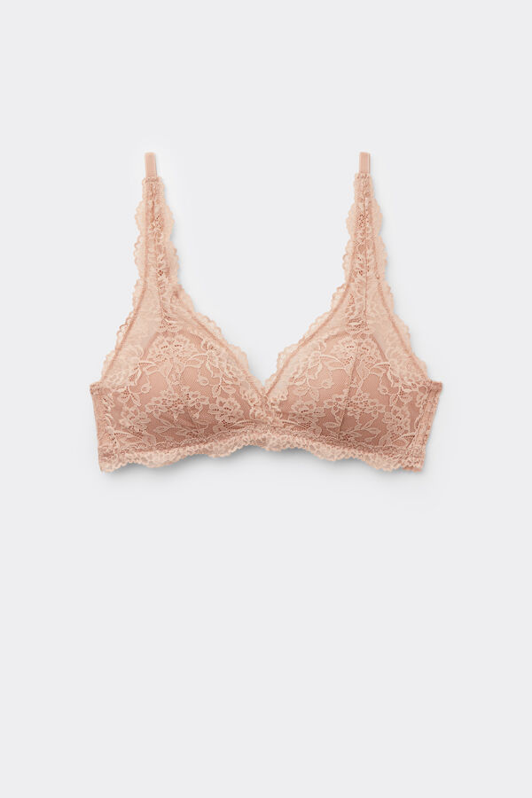 Havana Recycled Lace Triangle Bra  