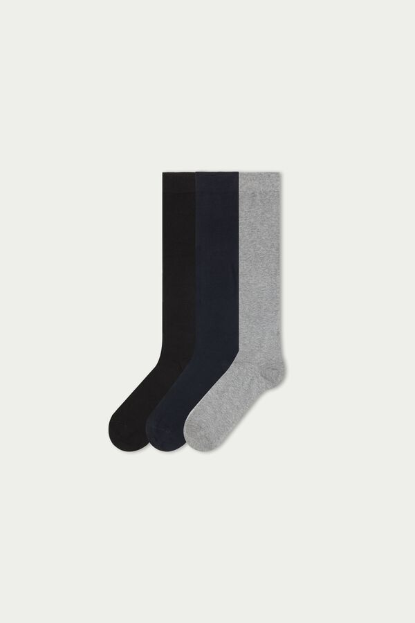 3 X Lightweight Long Cotton Socks  
