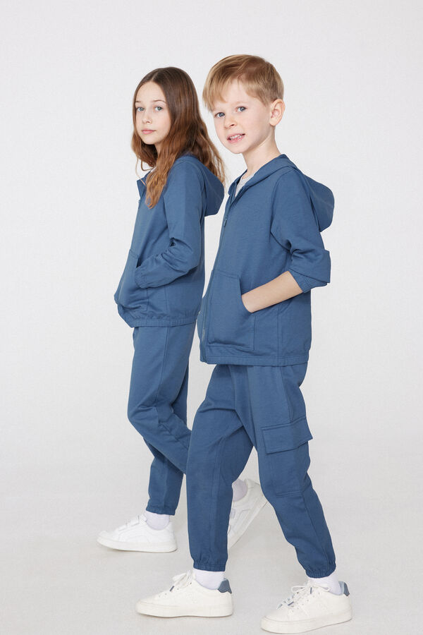 Детские Брюки Карго Унисекс из Футера  