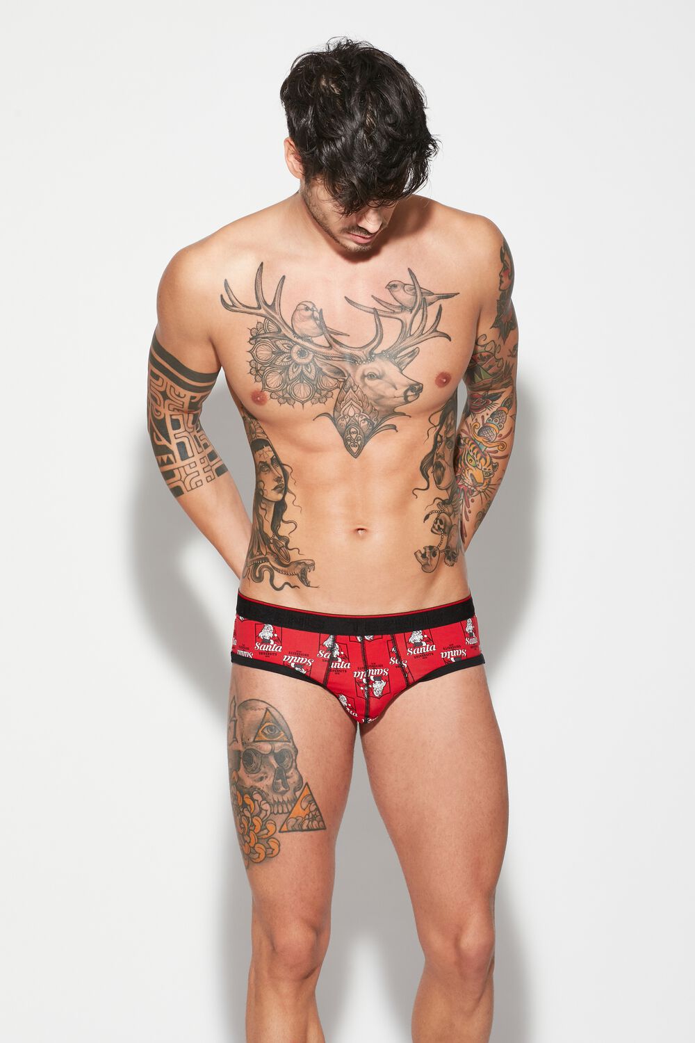 Tezenis Natale.Slip Natale Tezenis