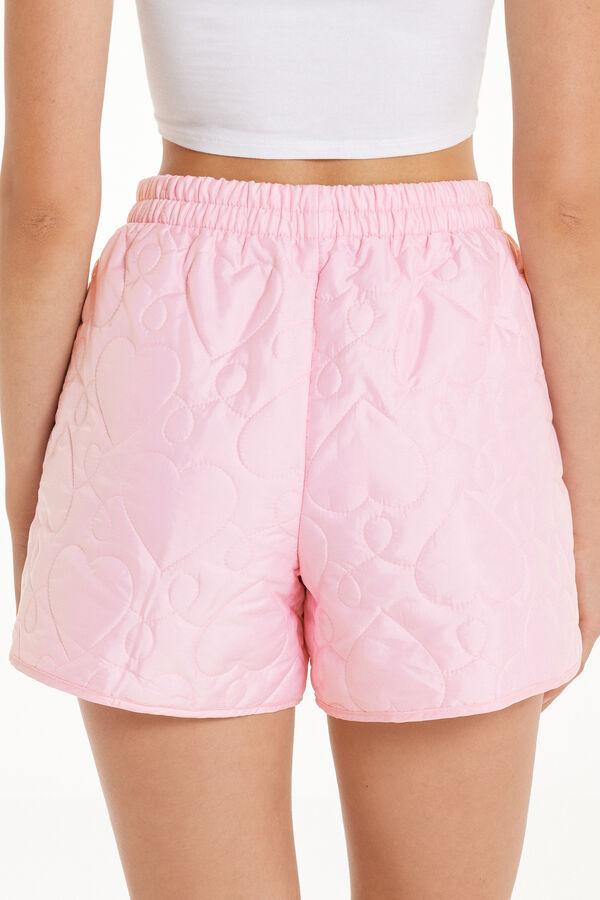 Wattierte Shorts Herz  