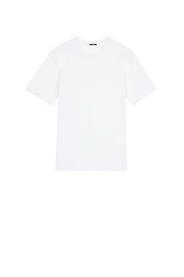T-Shirt Basic mit weiter Passform aus Baumwolle  