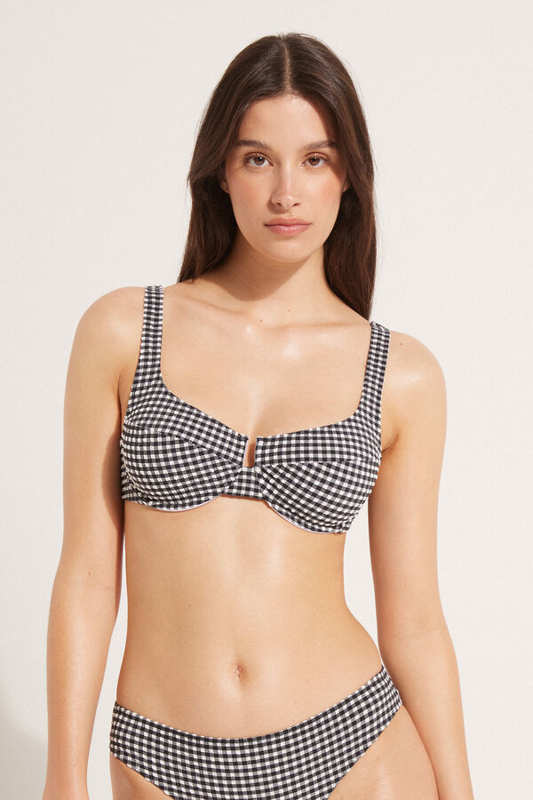 Haut de Maillot Balconnet Classy Vichy  