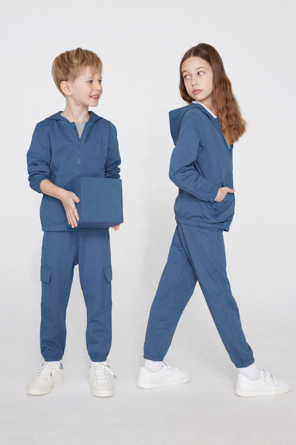 Детские Брюки Карго Унисекс из Футера  