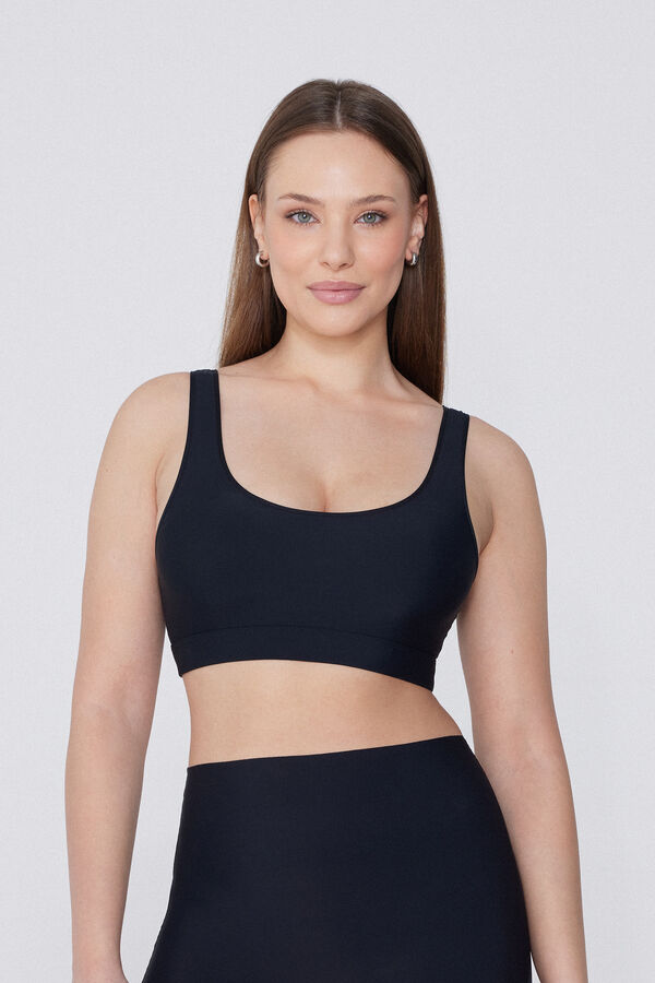 Bustier-BH Shaping in offenkantiger Verarbeitung  