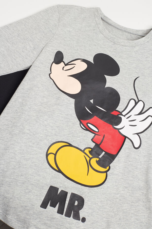 Boys’ Disney Mickey Mouse Long Cotton Pyjamas  
