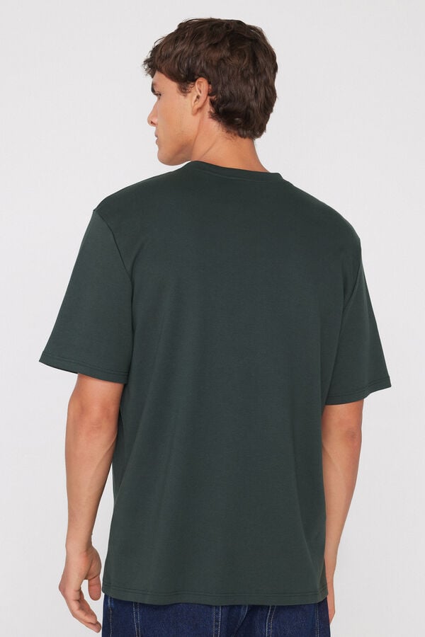 100% Heavy Cotton Round Neck T-Shirt  