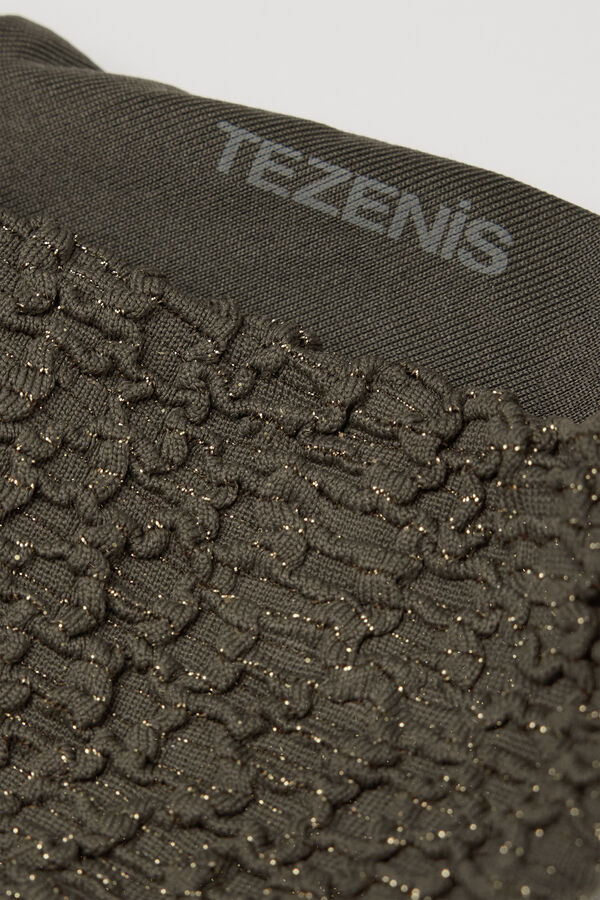 Crinkle Dune Brazilian Bikini Bottoms with Ties  