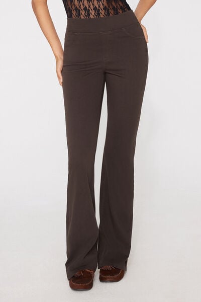Pantaloni Flare Denim Extra Stretch