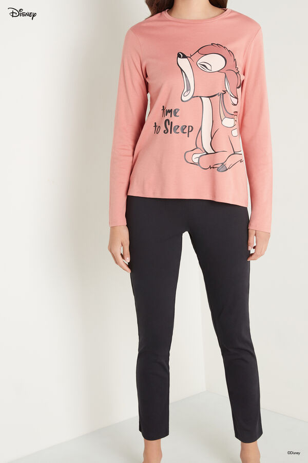 Pyjama Long avec Imprimé Disney Bambi  