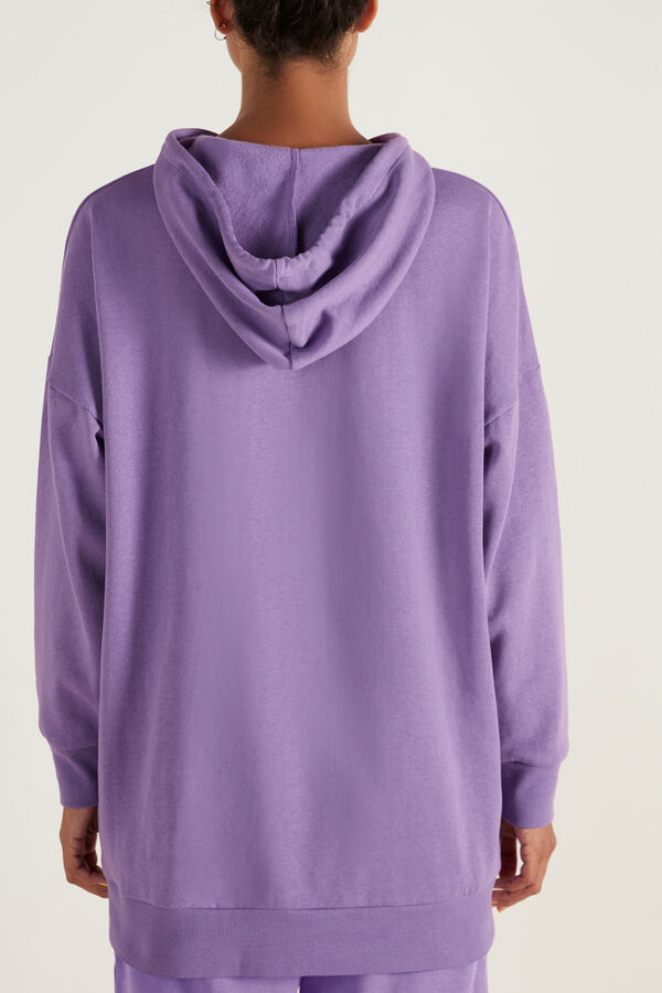 Sudadera de Manga Larga Oversize con Capucha  