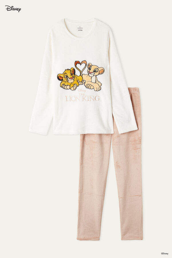 Dlouhé Flísové Pyžamo Disney Lion King  