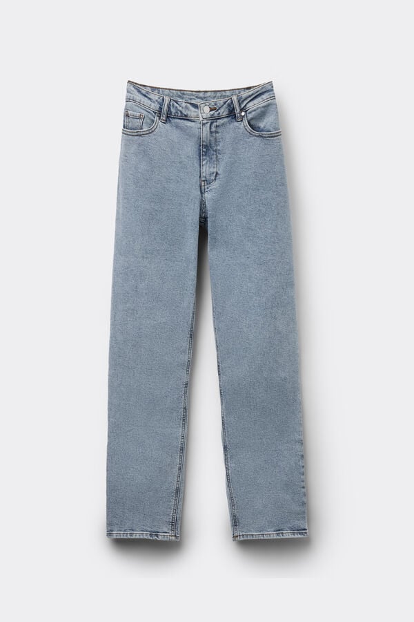 Jeans Lunghi Dritti 5 Tasche  