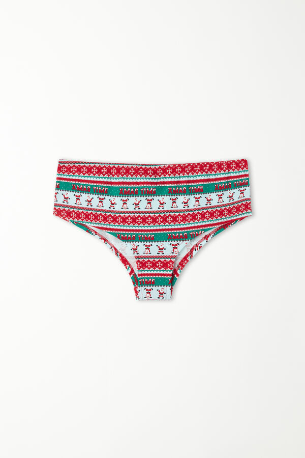 Culotte με Christmas Print  