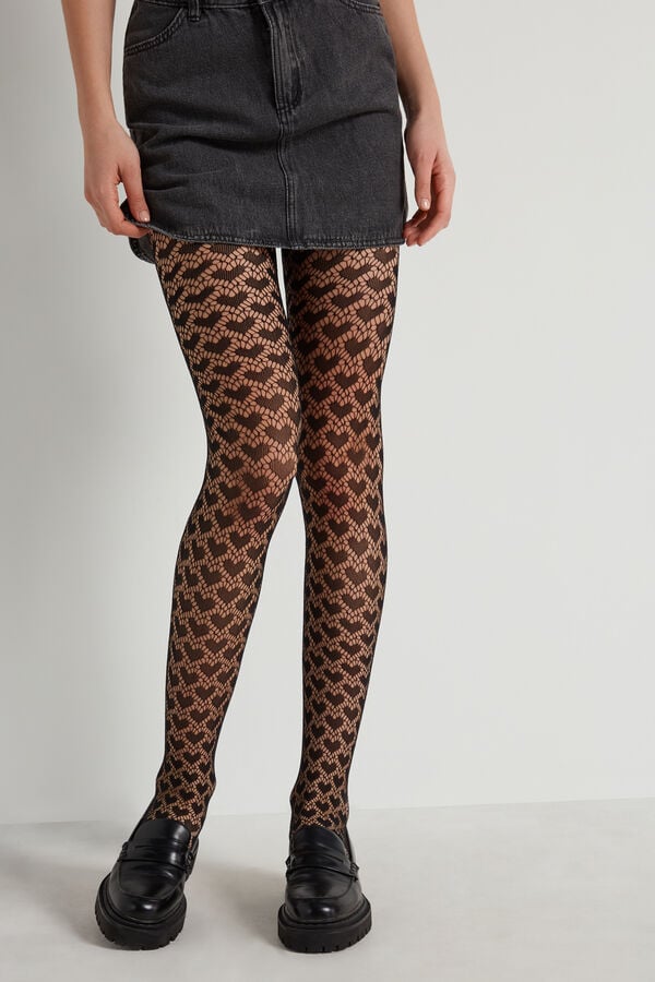 Wide Beehive Fishnet Tights - Tights and Stockings - Women | Tezenis
