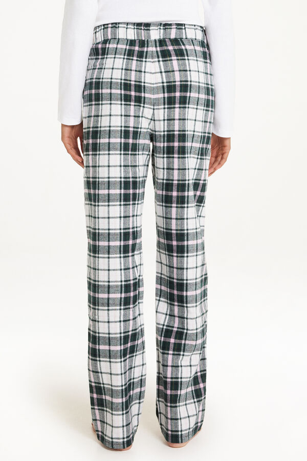 Long Flannel Trousers  