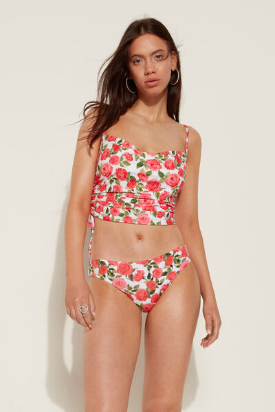 Bikini Slip Classico Romantic Roses
