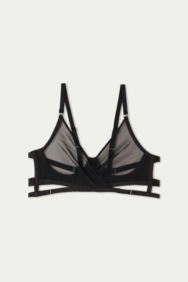 Paris Seduction Mesh Balconette Bra  
