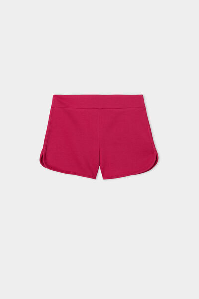 Mädchen-Shorts aus Baumwollsweatstoff