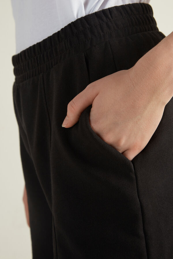 Fleece Shorts with Pockets  