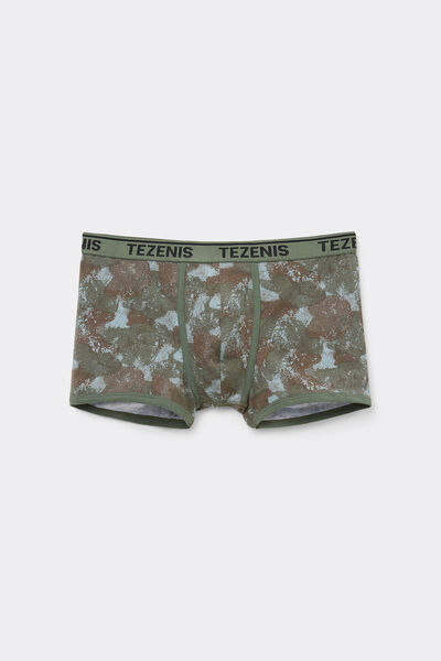 Tezenis Calzoncillo estampado hombre de algodón con bordes y logo Hombre Multicolor Tamaño S